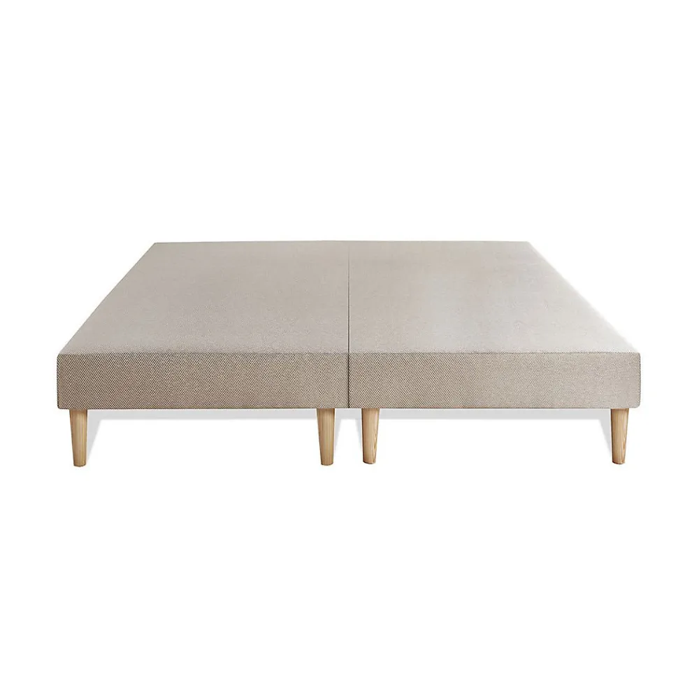 Marmottes & Co Pack sommier tapissier matelas Ressorts ensachés et mémoire de forme avec couette et oreillers* Ensemble Sommier Et Matelas