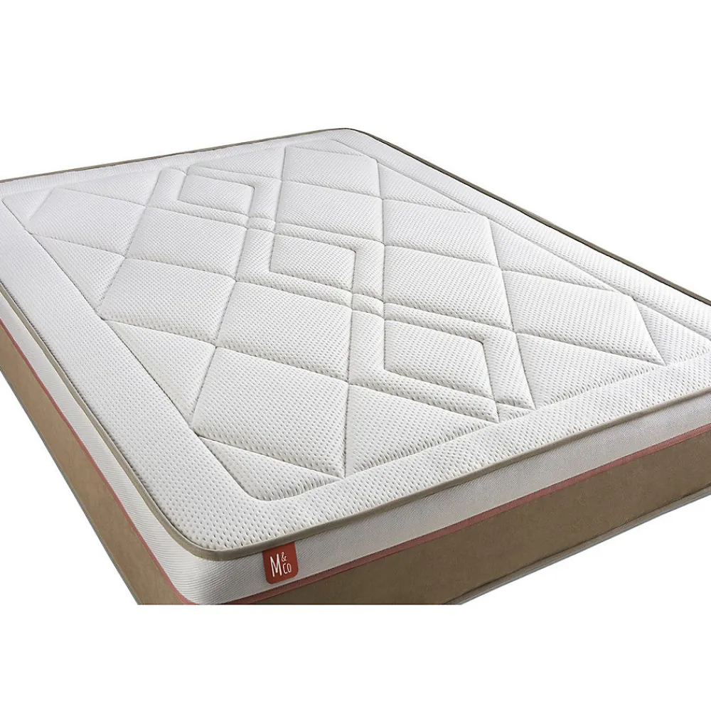 Pack sommier tapissier matelas Ressorts ensachés et mémoire de forme avec couette et oreillers>Marmottes & Co New