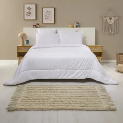 Bleu Calin Pack Été Couette légère 240x260cm + 2 Oreillers 60x60cm ANTI-TRANSPIRATION TOPCOOL* Couette