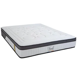 Pack Tivoli 180x200 cm Matelas Mousse + Sommier Bois + Protège matelas anti punaise>Bellecour New