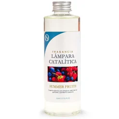 Mamamanuela Parfum Summer Fruits pour lampe catalytique (200 ml) - Élimine les mauvaises odeurs, parfume et nettoie l'environnement* Désodorisant Et Parfum D'Ambiance