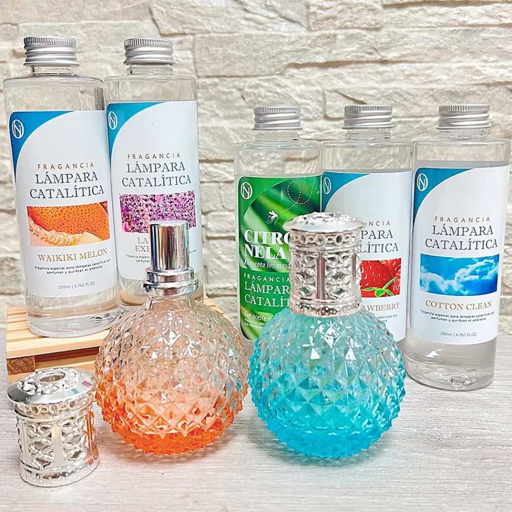 Mamamanuela Parfum Winter Citrus pour lampe catalytique (200 ml) - Élimine les mauvaises odeurs, parfume et nettoie l'environnement* Désodorisant Et Parfum D'Ambiance
