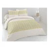 Home Linge Passion Parure de couette Nat - 3 Pcs - 260 x 240 - 100% Coton 57 Fils - Miel* Parure De Lit