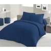 Lovely Home PARURE DE COUETTE - 220x240 cm - 100% COTON - BLEU* Parure De Lit