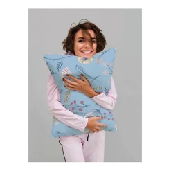 Copenhagen Home Parure de couette "Olia" toutes dimensions 100% Coton / 57 Fils/cm² - Olia Blush - Parure de couette 140 x 200 cm + 1 Taie d'oreil* Housse De Couette
