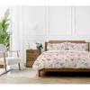 Parure de couette "Olia" toutes dimensions 100% Coton / 57 Fils/cm² - Olia Blush - Parure de couette 200 x 200 cm + 2 Taies d'orei>Copenhagen Home New