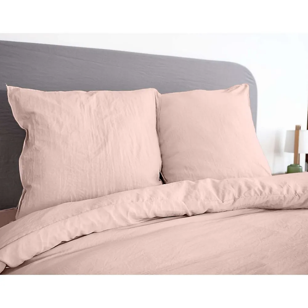 Parure de lit - 100% microfibre lavée>Côté Déco Online