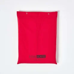 Parure de lit 100% coton égyptien 200 fils rouge, 200x200cm -><noscript><img width=
