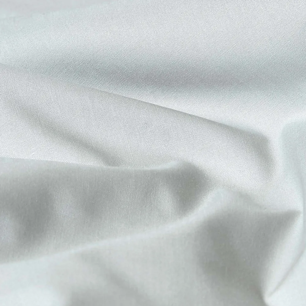 Parure de lit 100% coton égyptien 200 fils gris acier, 240x220cm ->Homescapes