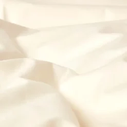Homescapes Parure de lit 100% coton égyptien 200 fils ivoire, 230x220cm -* Parure De Lit