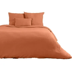 Parure de lit - Double gaze de coton>Côté Déco Discount