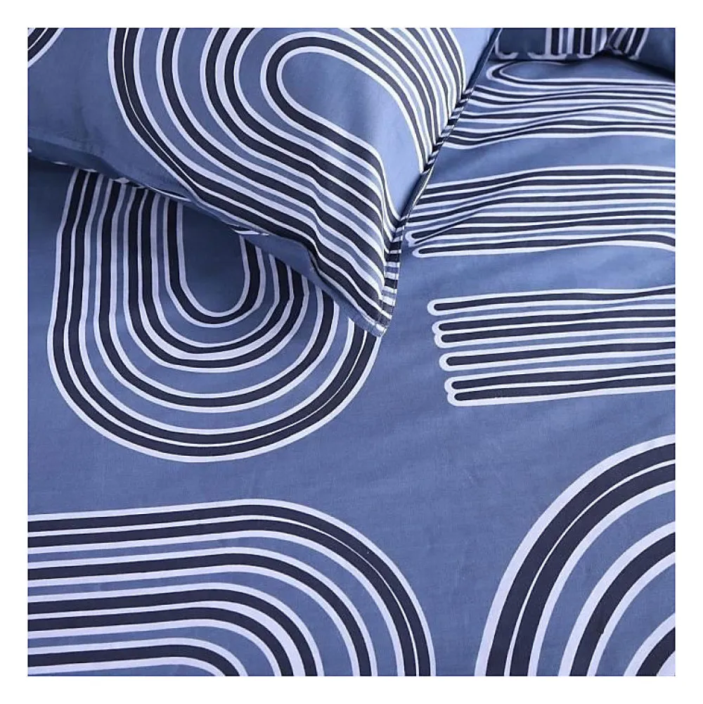 Parure de lit 1 personne - TODAY - Sunshine 15.26 - 140 x 200 cm - 100% Coton imprimé>Todays Tools Best