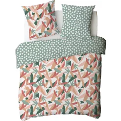 Parure de lit 2 personnes motif abstrait réversible 240x220cm>Future Home Sale