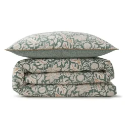 Future Home Parure de lit 2 personnes floral et pois en coton 240x220cm* Parure De Lit