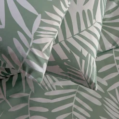 Parure de lit 2 personnes tropical en polycoton 240x220cm><noscript><img width=