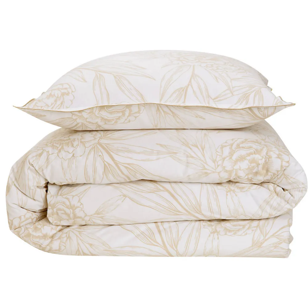Parure de lit 2 personnes en satin de coton réversible 240x220cm>Future Home Discount