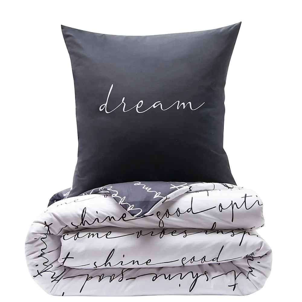 Parure de lit 2 personnes en microfibre 200x200cm>Future Home Clearance