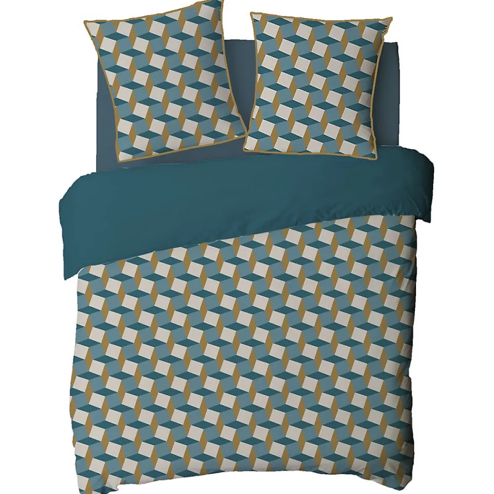 Parure de lit 2 personnes géométrique losanges 260x240cm>Future Home Discount