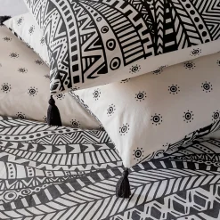 Parure de lit 2 personnes ethnique réversible 240x220cm>Future Home Sale