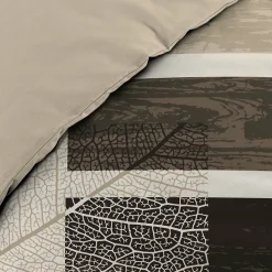 Douceur D'Intérieur Parure de Lit 3 Pièces - 240 x 220 cm - 42 Fils - So Natural - 220x240cm - Naturel* Parure De Lit