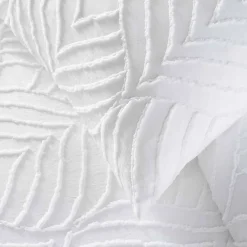 Douceur D'Intérieur Parure de lit 3 pièces tufté (240x220 cm - Blanc)* Parure De Lit