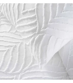 Douceur D'Intérieur Parure de lit 3 pièces tufté (240x220 cm - Blanc)* Parure De Lit