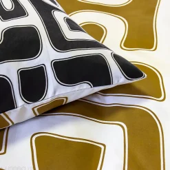 Linnea Parure de lit 2 pièces 240x220 cm BAKA microfibre motif abstrait* Parure De Lit