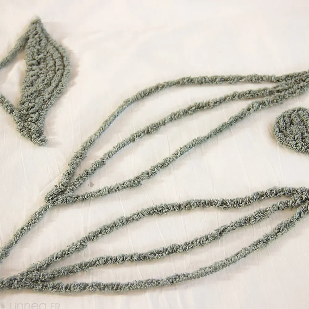 Linnea Parure de lit 3 pièces 240x220 cm HERBIER coton lavé* Parure De Lit