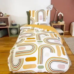 Linnea Parure de lit 2 pièces 140x200 KARTING 100% polyester microfibre* Parure De Lit
