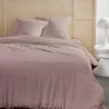 Todays Tools Parure de lit - TODAY - 123667 - 2 personnes - 260x240cm - Gaze de coton unie - Rose des sables* Parure De Lit