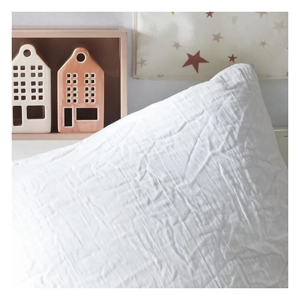 Todays Tools Parure de lit - TODAY - 123320 - 2 personnes - 260x240cm - Gaze de coton unie - Craie* Parure De Lit