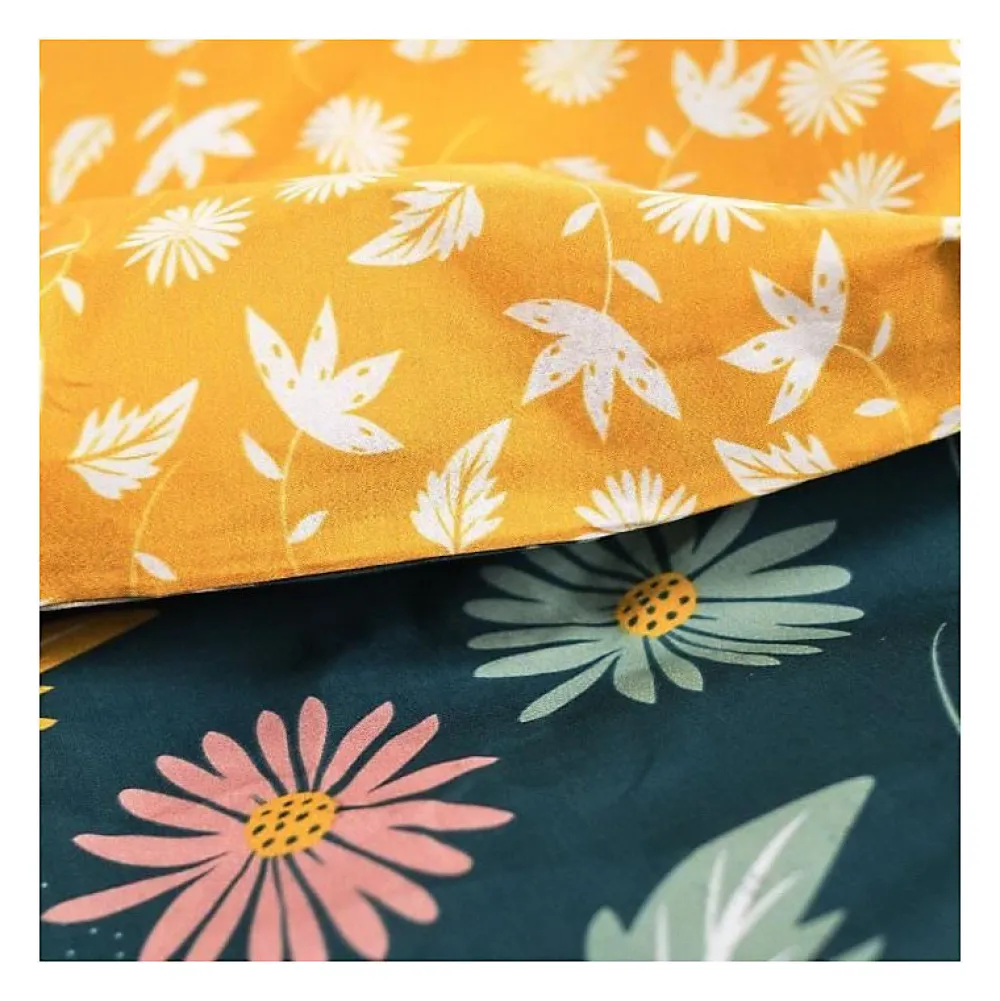 Todays Tools Parure de lit - TODAY - Sunshine - 119462 - 2 personnes - 260x240cm - Coton - Imprimé 11.42* Parure De Lit