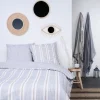 Parure de lit - TODAY Kargo - 220x240 cm - 2 personnes - coton imprimé rayé>Todays Tools
