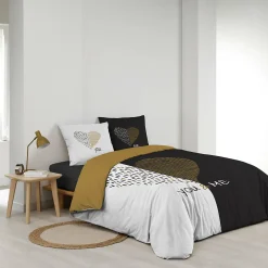 Parure de lit 240 x 220 cm coton imprimé Miu><noscript><img width=