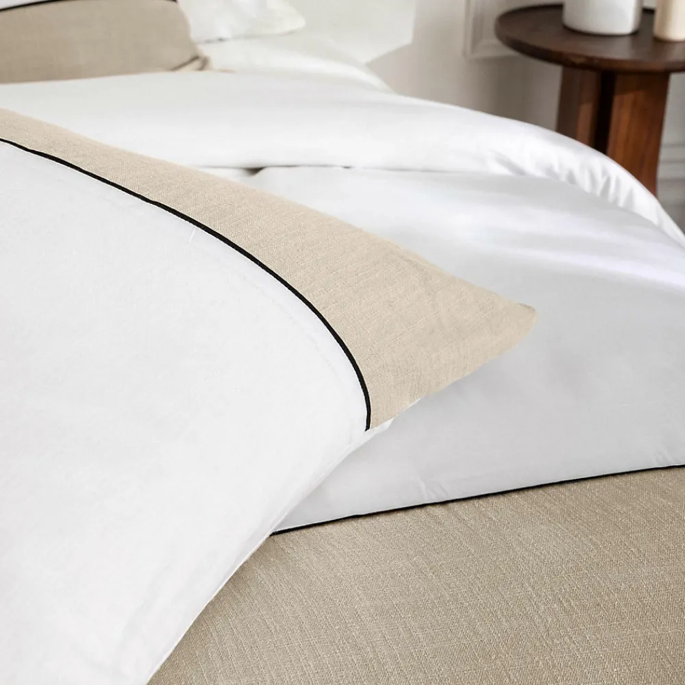Parure de lit 240 x 220 cm Coton 57 fils & coton tissé GABRIELLE>Douceur D'Intérieur Outlet