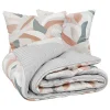 Atmosphera Créateur D'Intérieur Parure de lit Aeris marron 240x220cm - Atmosphera* Parure De Lit