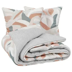 Atmosphera Créateur D'Intérieur Parure de lit Aeris marron 240x220cm - Atmosphera* Parure De Lit