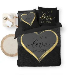 Parure de lit Collection Live Love Lauch>Douceur D'Intérieur Clearance