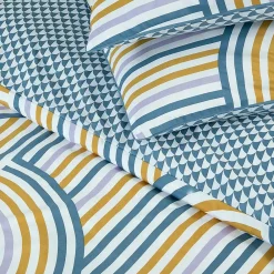 Future Home Parure de lit double arche en microfibre lavée 260x240cm* Parure De Lit