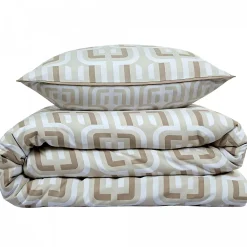 Future Home Parure de lit double rétro en microfibre lavée 240x220cm* Parure De Lit