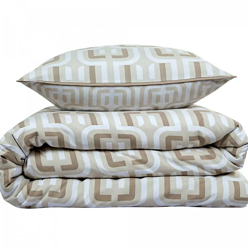 Future Home Parure de lit double rétro en microfibre lavée 240x220cm* Parure De Lit