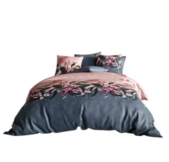 Parure de lit en double gaze de coton Floria>Eden Sale