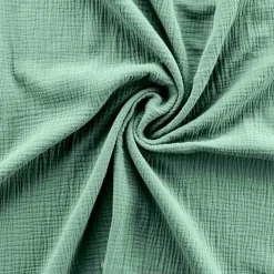 Parure de Lit en Gaze de Coton 240 x 220 cm Sauge>Promolinge Online