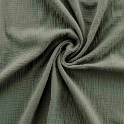 Parure de lit en gaze de coton (240x220 cm - Kaki)>Douceur D'Intérieur Online