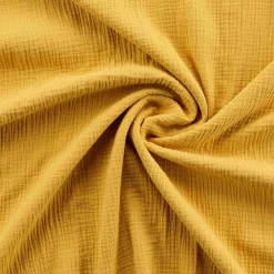 Douceur D'Intérieur Parure de lit en gaze de coton (240x220 cm - Jaune)* Parure De Lit