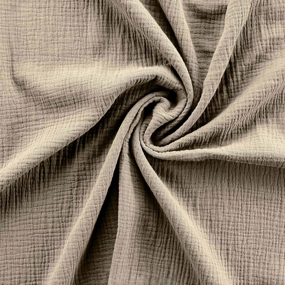 Douceur D'Intérieur Parure de lit en gaze de coton (240x220 cm - Sable)* Parure De Lit