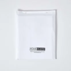 Parure de lit en satin de coton égyptien 1000 fils blanc, 240x220cm -><noscript><img width=