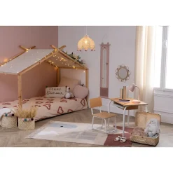 Atmosphera Parure de lit enfant Amour en coton tufté* Parure De Lit