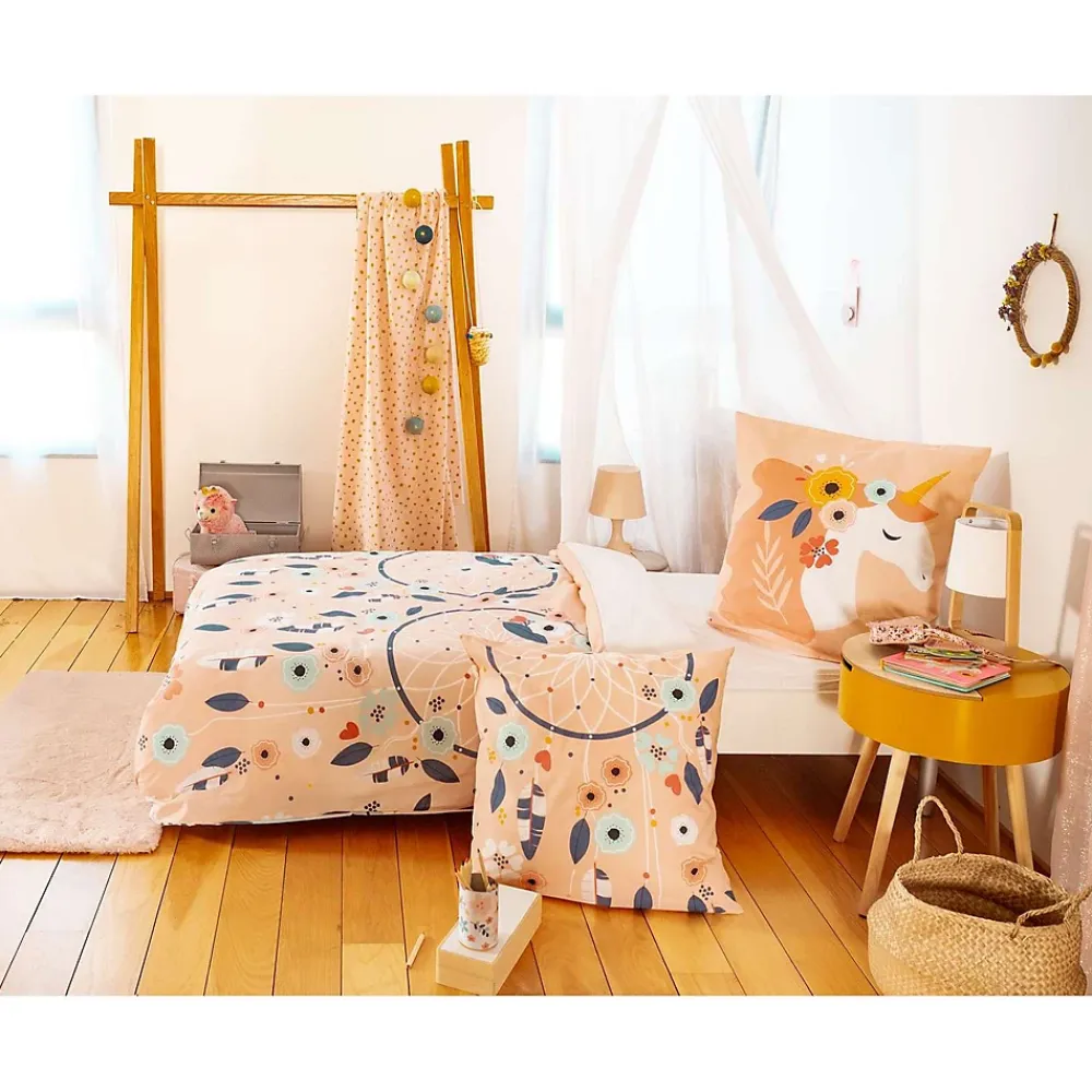 Côté Déco Parure de lit enfant Attrape-rêves - 100% coton adouci 57 fils* Parure De Lit