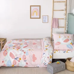 Parure de lit enfant Cygne - Coton 57 fils/cm²><noscript><img width=